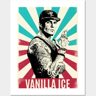 Vintage Retro Vanilla Ice Posters and Art